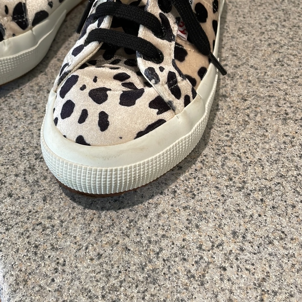 Superga Sneakers Velvet Leopard 6 - Picture 3 of 7